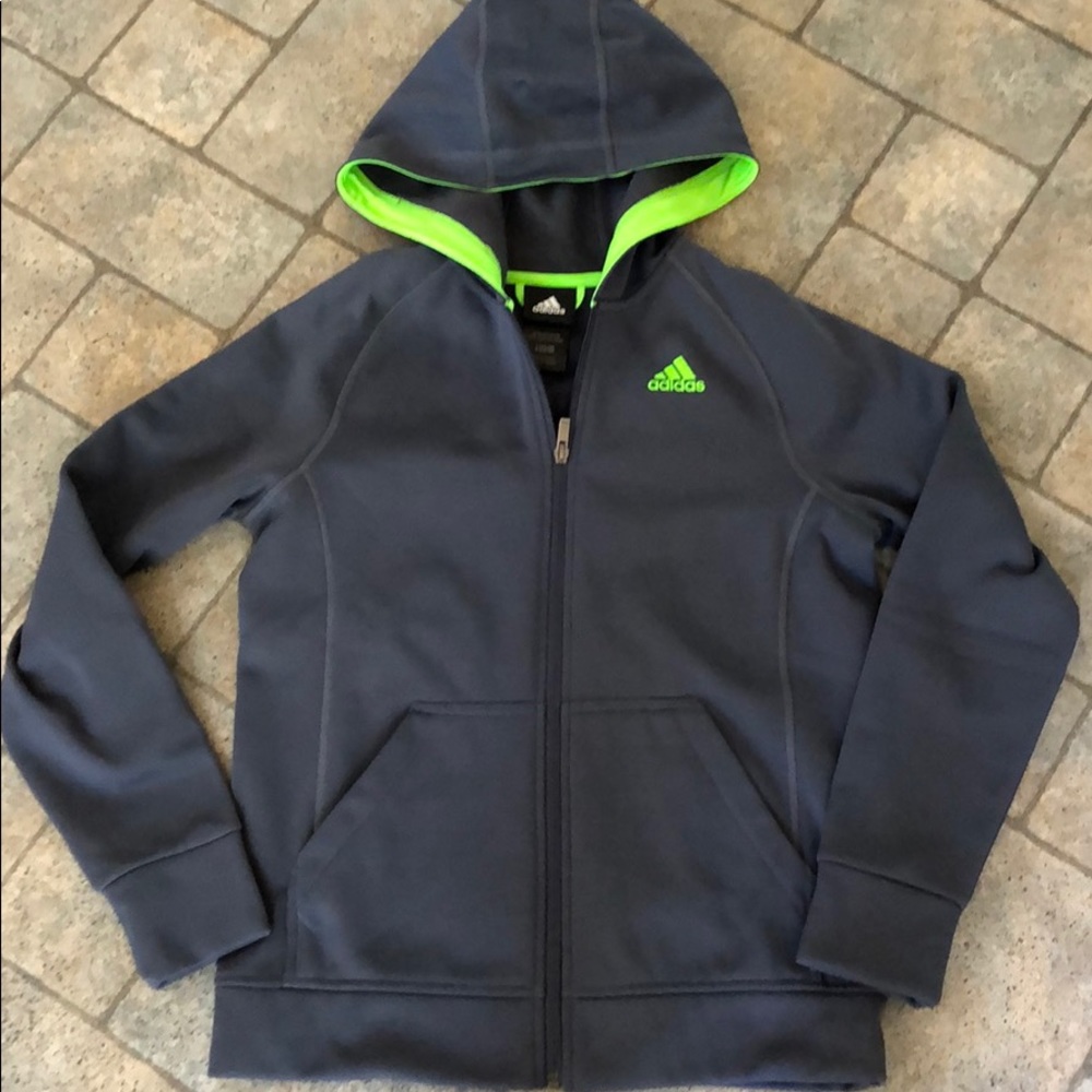 Adidas fleece Zip-up Hoodie